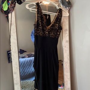 Formal dress with pockets